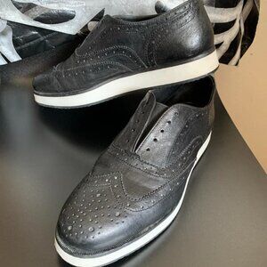 Rag & Bone Meli Brogue Leather Oxford Shoes